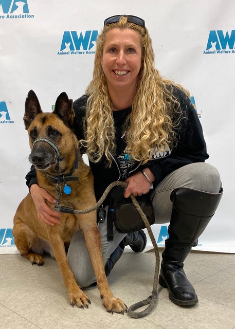 Animal Welfare Association Manager of Behavior and Training Elizabeth Stanley-Reicherter