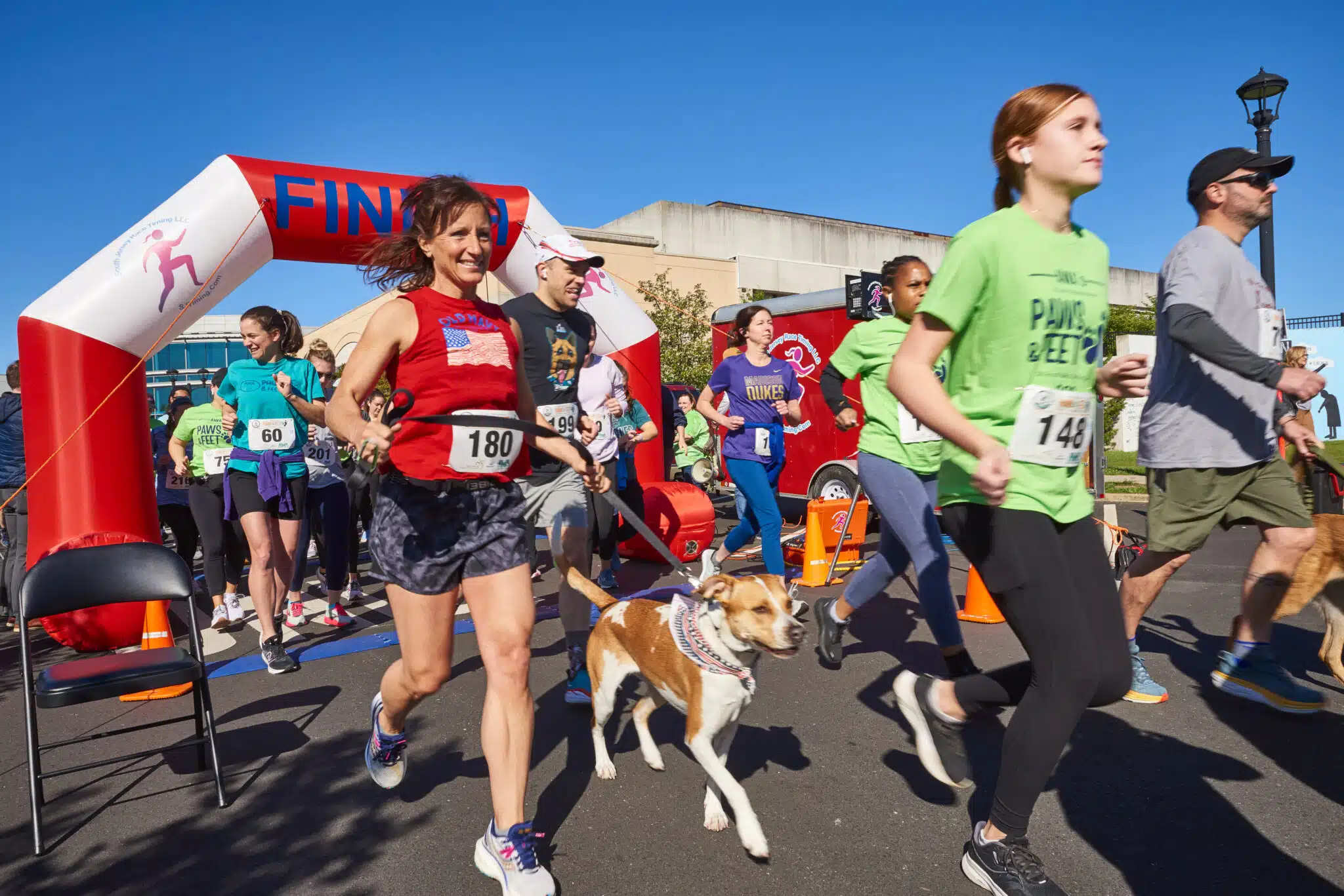 Paws & Feet 5K Run/Walk and 1-mile Fun Walk logo