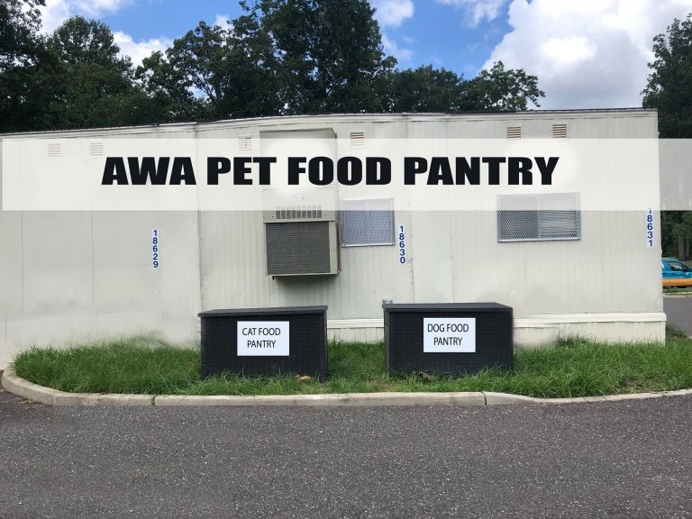 pet food pantry 1 Animal Welfare Association of NJ